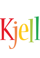 Kjell birthday logo