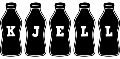 Kjell bottle logo