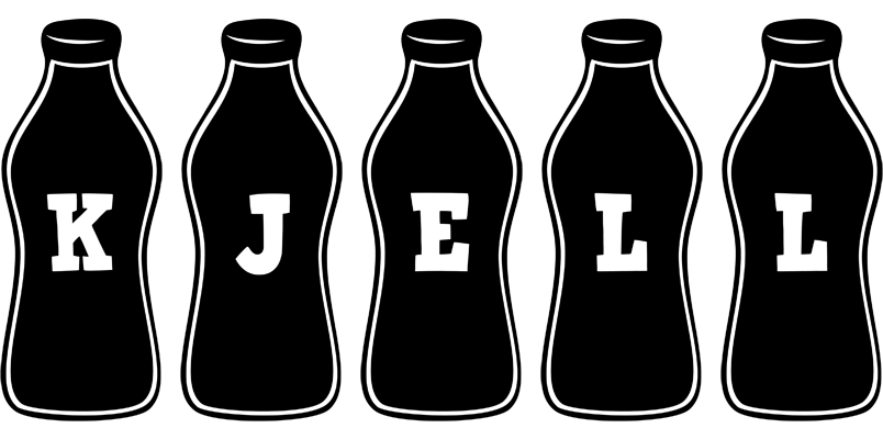 Kjell bottle logo