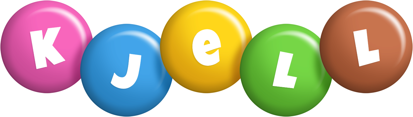 Kjell candy logo