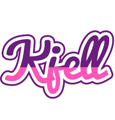 Kjell cheerful logo