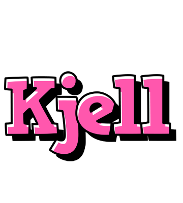Kjell girlish logo