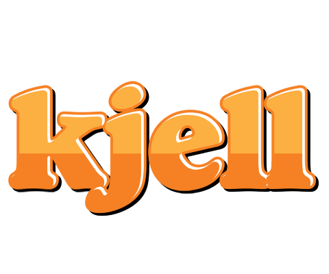 Kjell orange logo