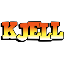 Kjell sunset logo