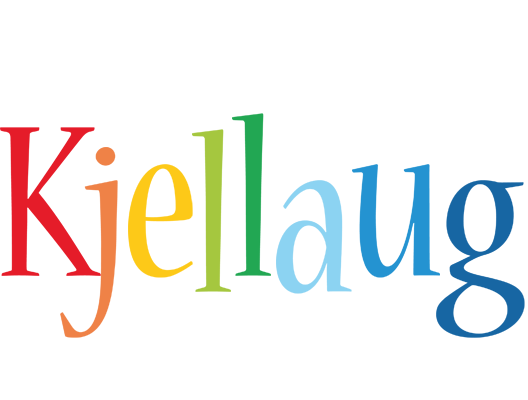 Kjellaug birthday logo