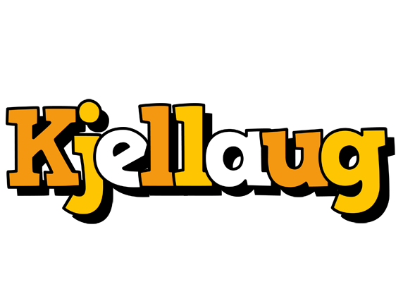 Kjellaug cartoon logo