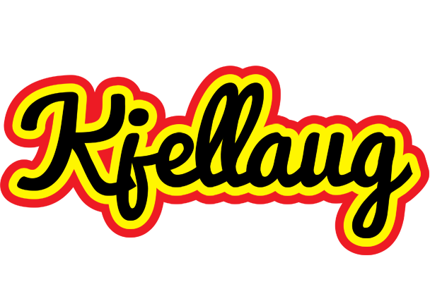 Kjellaug flaming logo