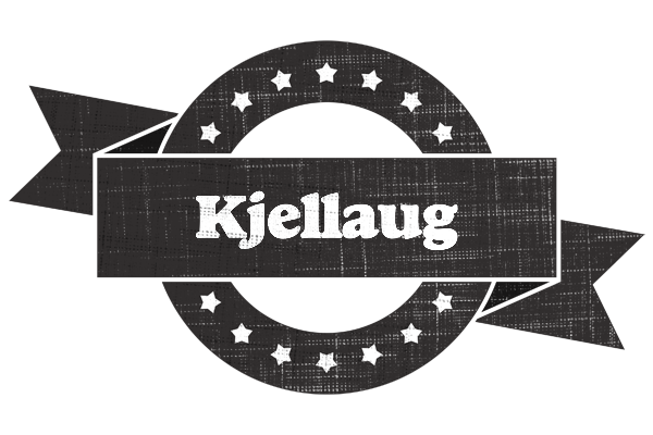 Kjellaug grunge logo
