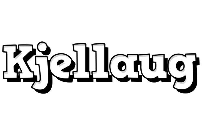 Kjellaug snowing logo