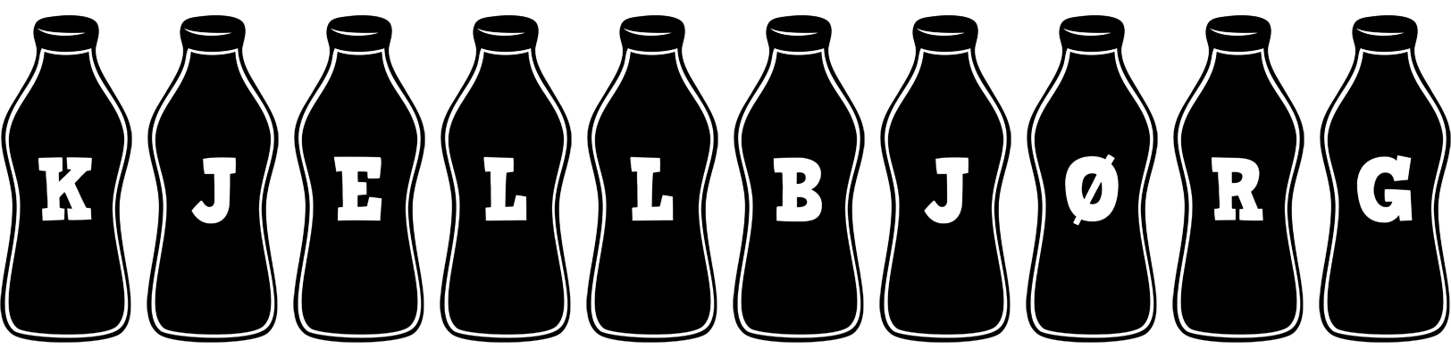 Kjellbjørg bottle logo