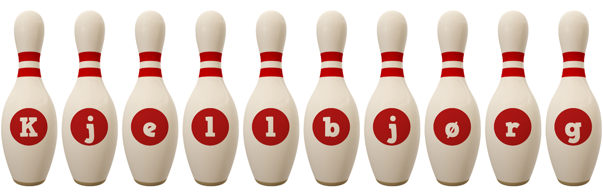 Kjellbjørg bowling-pin logo