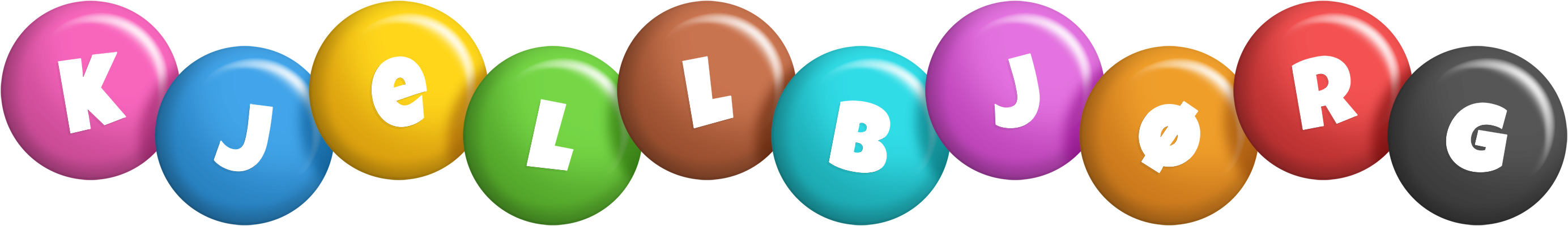 Kjellbjørg candy logo