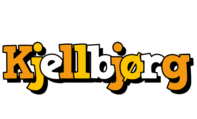 Kjellbjørg cartoon logo