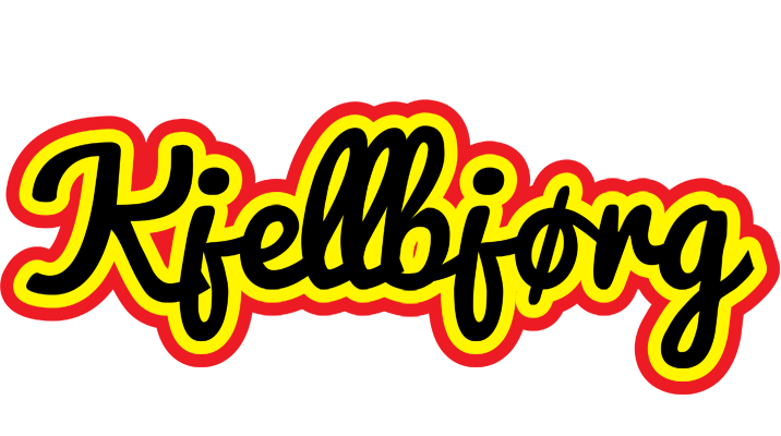 Kjellbjørg flaming logo