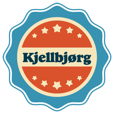 Kjellbjørg labels logo