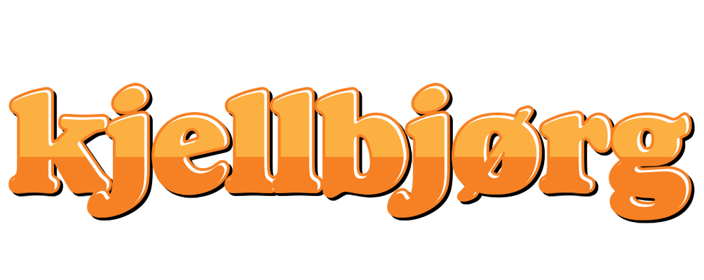 Kjellbjørg orange logo