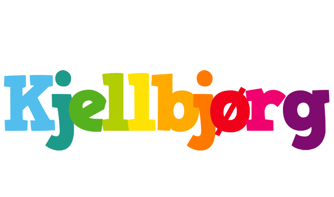 Kjellbjørg rainbows logo