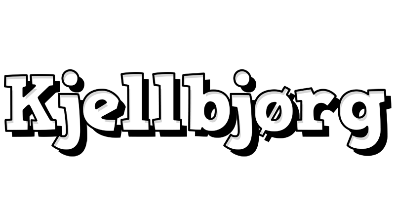 Kjellbjørg snowing logo