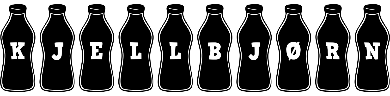 Kjellbjørn bottle logo