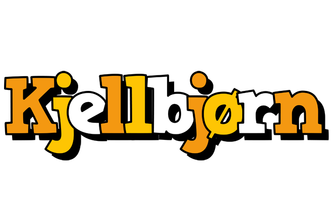 Kjellbjørn cartoon logo