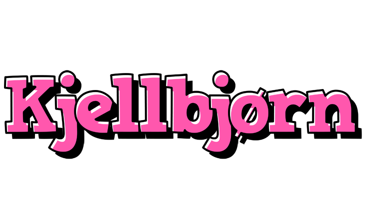 Kjellbjørn girlish logo