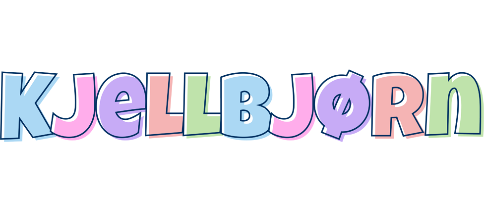 Kjellbjørn pastel logo