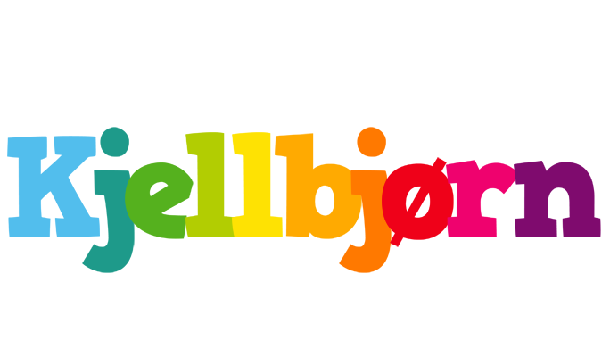 Kjellbjørn rainbows logo