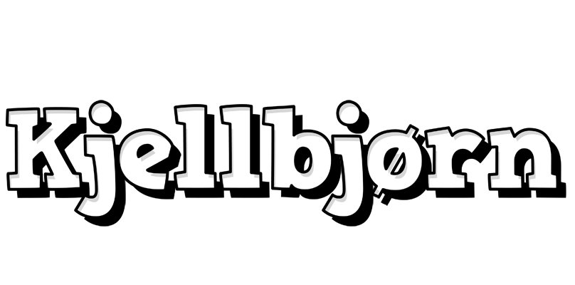 Kjellbjørn snowing logo