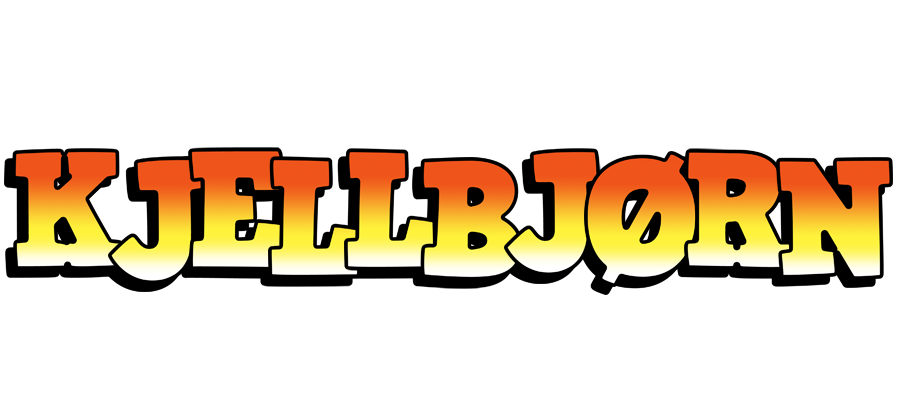 Kjellbjørn sunset logo