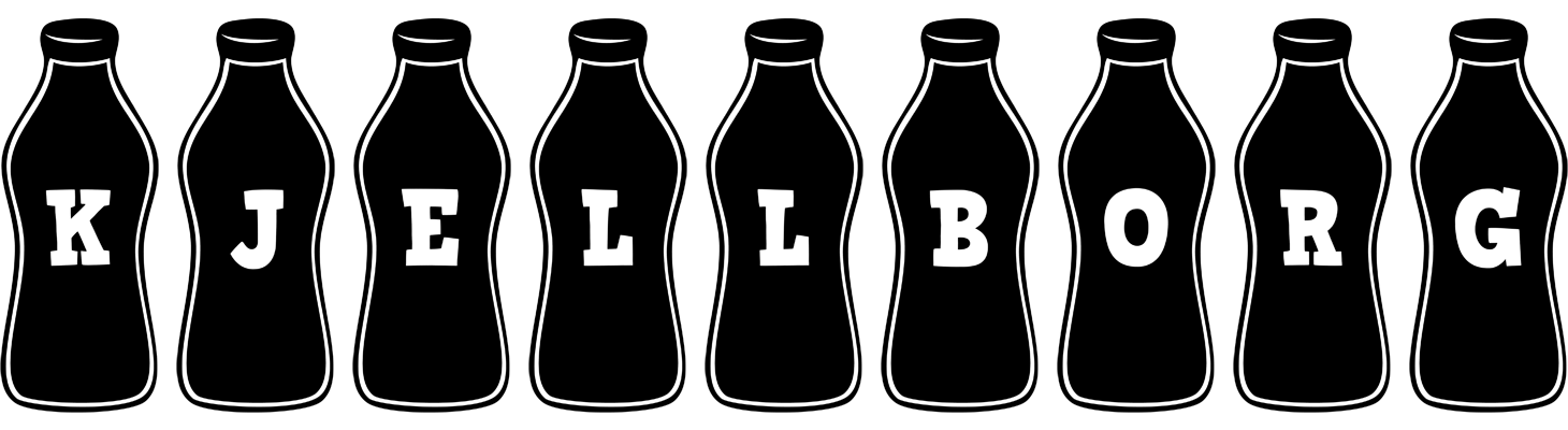 Kjellborg bottle logo