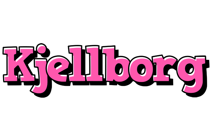 Kjellborg girlish logo