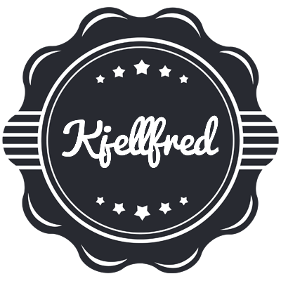 Kjellfred badge logo