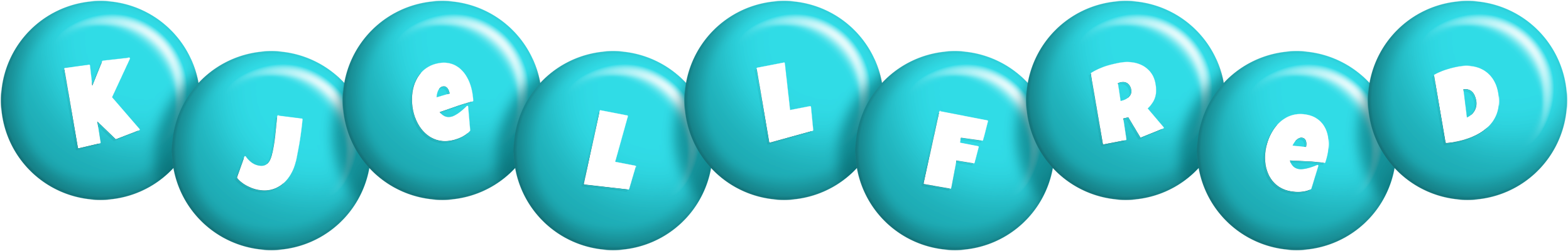 Kjellfred candy-azur logo