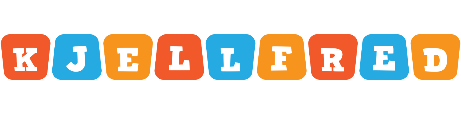 Kjellfred comics logo