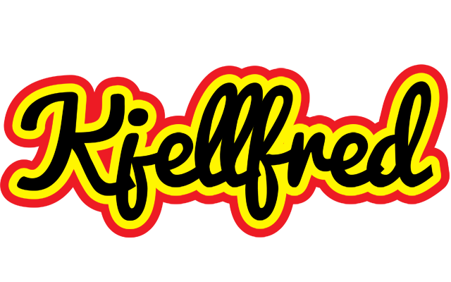 Kjellfred flaming logo