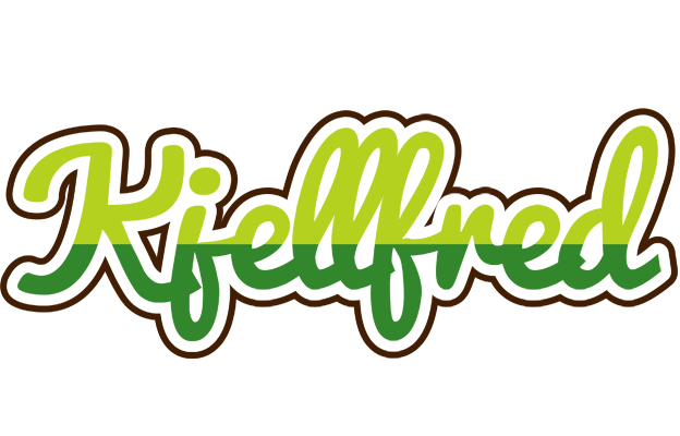 Kjellfred golfing logo