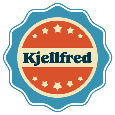 Kjellfred labels logo