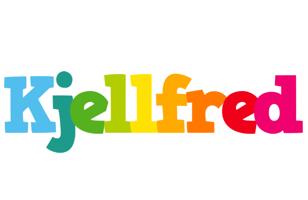 Kjellfred rainbows logo