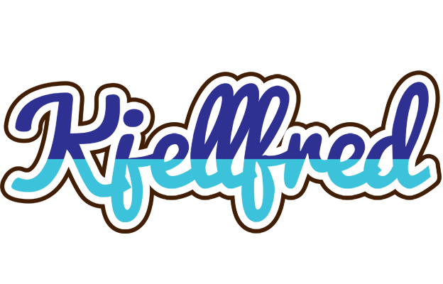 Kjellfred raining logo