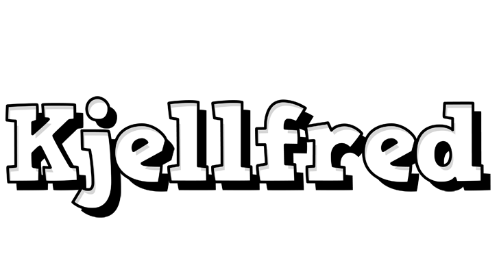 Kjellfred snowing logo