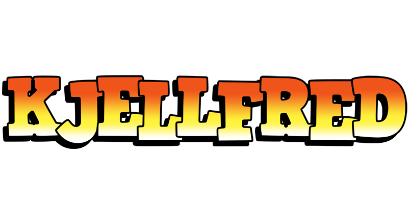 Kjellfred sunset logo