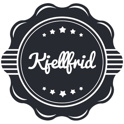 Kjellfrid badge logo