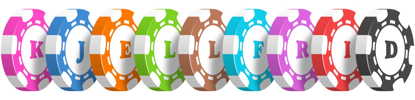 Kjellfrid bluffing logo