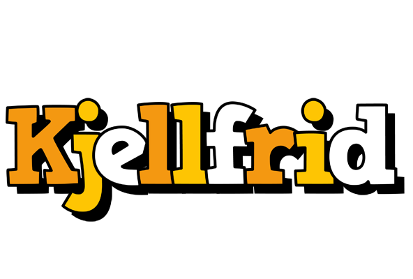 Kjellfrid cartoon logo