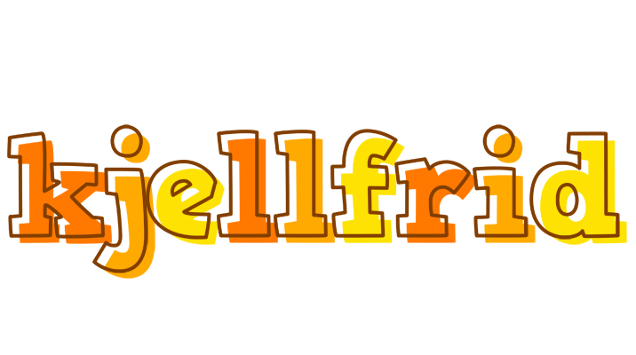 Kjellfrid desert logo