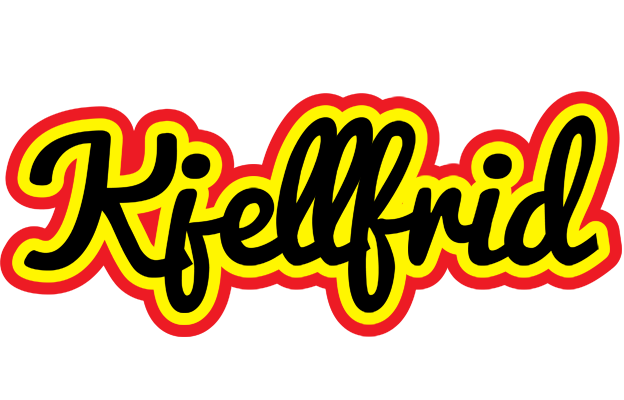 Kjellfrid flaming logo