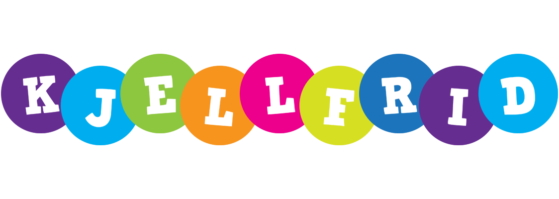 Kjellfrid happy logo