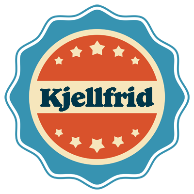 Kjellfrid labels logo