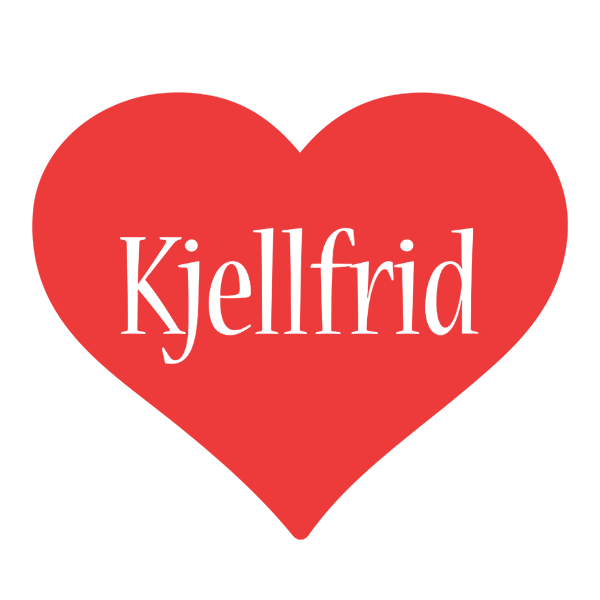 Kjellfrid love logo