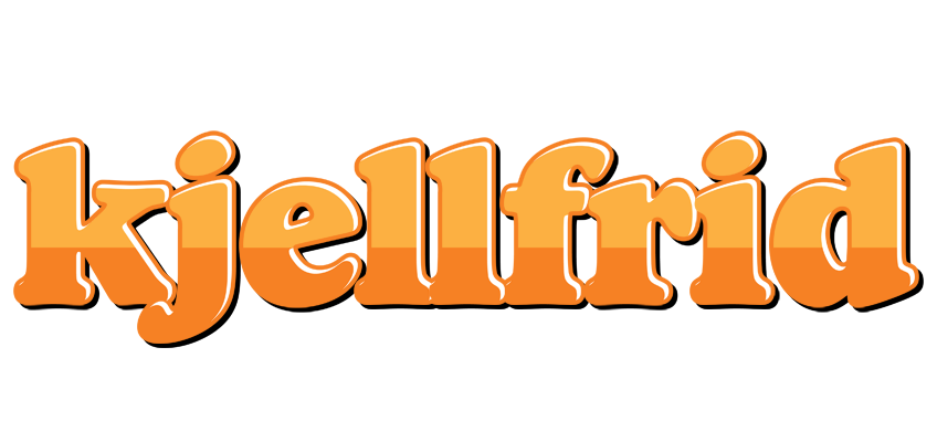 Kjellfrid orange logo